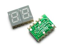 hdsm-291c HDSM-291C Broadcom 2 Digit 7-Segment LED Display, CA Red 7.5 mcd Lower, Upper 7mm