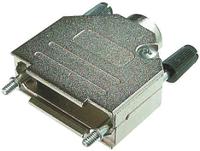 amet-09-rs ASSMANN WSW AMET Series Zinc D Sub Backshell, 9 Way, Strain Relief