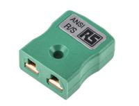 769-1186 RS PRO Miniature Thermocouple Connector for Use with Type R/S Thermocouple, 4mm Probe, ANSI, RoHS Compliant Standard