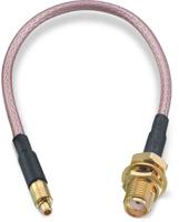 65503260515305 Wurth Elektronik WR-CXASY Series, 152.4 mm, RG316 Coaxial, Terminated 50 Ω