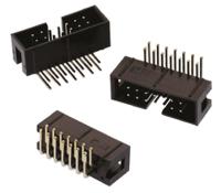 61202021721 Wurth Elektronik WR-BHD Series Right Angle Through Hole PCB Header, 20 Contact(s), 2.54 mm Pitch, 2 Row, Shrouded