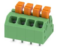 1864309 Phoenix Contact SPTAF 1/ 4-3.5-LL Series PCB Terminal Block, 4-Contact, 3.5mm Pitch, Through Hole Mount, 2-Row