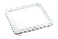 l-24-ii-window Fibox Grey Polycarbonate IP65 Inspection Window for use with 24 Module Enclosure