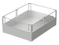 02254100 Bopla Euromas Series Polycarbonate General Purpose Enclosure, IP66, 300 x 230 x 110mm