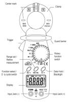 296-533 RS PRO Clamp Meters, 400A dc, Max Current 400A ac CAT III 600V