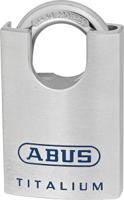 70266 ABUS Key Weatherproof Titanium Safety Padlock, 9.5mm Shackle, 50mm Body