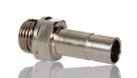 102151028 Norgren PNEUFIT 10 Series Straight Threaded Adaptor, G 1/4 Male to Push In 10 mm, Threaded-to-Tube Connection Style