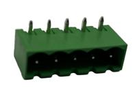 hmsa-059p5v Conex-It, 5.08mm Pitch, HMSA, 5 Way, Right Angle, Pluggable Terminal Block, Header, Through Hole, Solder Termination,