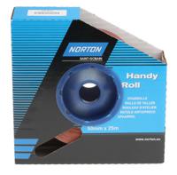 63642531795 Norton P400 Grit Very Fine Sandpaper Roll, 25m x 50mm