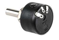 842-7002 RS PRO 10kΩ Rotary Potentiometer 1-Gang Panel Mount