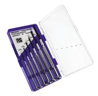 537-861 RS PRO Slotted Precision Screwdriver Set, 6-Piece
