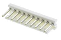 1-640445-0 TE Connectivity MTA-156 Series Straight Through Hole Pin Header, 10 Contact(s), 3.96 mm Pitch, 1 Row, Unshrouded