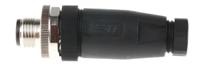 t4111001041-000 TE Connectivity Circular Connector, 4 Contacts, Cable, M12 Connector, Plug, Male, IP67, T411 Series