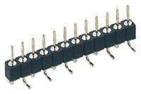 830-80-012-30-001101 Preci-Dip 830 Series Straight Surface Pin Header, 12 Contact(s), 2 mm Pitch, 1 Row, Unshrouded