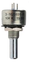 404802696038 TE Connectivity M 10kΩ Rotary Potentiometer 1-Gang Panel Mount,