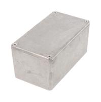 1550d Hammond 1550 Series Natural Die Cast Aluminium Enclosure, IP54, Natural Lid, 115 x 64 x 55mm