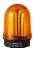 21030000 Werma 210 Series Yellow Continuous lighting Beacon, 12 → 230 V, Base Mount, BA 15d Bulb, IP65