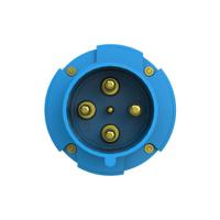2cma166756r1000 Amphenol Industrial, 2CMA1 IP44 Blue 3P+E Industrial Power Plug, Rated At 63A, 250 V