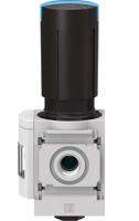 ms6-lr-12-d6-as Festo G 1/2 Pneumatic Regulator - 0.3bar to 7bar, 1/2in, 14bar max. input, 529991