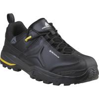 tw302s3no43 Delta Plus TW302 S3 SRC Men's Black, Yellow Composite Toe Capped Safety Shoes, UK 9, EU 43