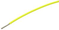 flhtc0311-025-4 TE Connectivity FlexLite Series Yellow 0.25 mm² Hook Up Wire, 23 AWG, 19/0.13 mm, 100m, ETFE Insulation,