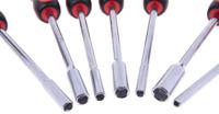 460-1758 RS PRO Nut Driver Set, 4 → 10 mm Tip, 226 mm Overall