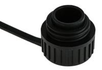 831532400 Hirschmann CA Male Circular Connector Dust Cap IP67 Rated, Polyamide