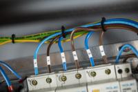 hse221e Brother Heat Shrink Tubing, Black on White 1.6 → 5.4mm Sleeve Dia. x 1.5m Length 3:1 Ratio, HSE Series