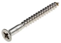 483-3208 RS PRO Pozidriv Countersunk Stainless Steel Wood Screw, A2 304, 5mm Thread, 50mm Length