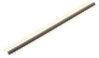 613040168921 Wurth Elektronik 471 Series Pin Header, 40 Contact(s), 2.54 mm Pitch, 1 Row, Unshrouded