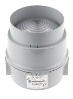 89022068 Werma BWM 890 Series Green Steady Beacon, 230 V ac, Base, Wall Mount, LED Bulb, IP65
