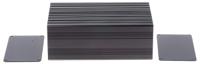 297-1291 RS PRO Black Anodised Aluminium Heat Sink Case, 165 x 105 x 60.5mm