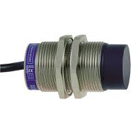 xs630b4pbl2 Telemecanique Sensors Inductive Threaded Barrel Proximity Sensor, M30, 40 mm Detection, PNP NC, 12 → 48 V dc