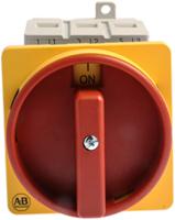 194e-a63-1753-6n Allen Bradley 3P Pole Isolator Switch - 63A Maximum Current, 22kW Power Rating, IP66