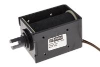177-0133 RS PRO Linear Solenoid, 24 V dc, 84 x 52 x 58 mm