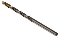 a00243 Dormer A002 Series HSS-TiN Twist Drill Bit, 4.3mm Diameter, 80 mm Overall