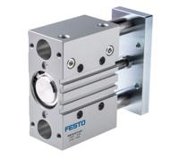 dfm-50-50-p-a-gf Festo Pneumatic Guided Cylinder - 170872, 50mm Bore, 50mm Stroke, DFM Series, Double Acting