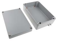 190-1877 RS PRO Aluminium Enclosure, IP66, IK09, 280 x 180 x 100mm