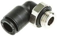 3199-16-17 Legris LF3000 Series Elbow Threaded Adaptor, G 3/8 Male to Push In 16 mm, Threaded-to-Tube Connection Style