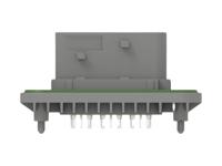 2-2378191-1 TE Connectivity 2-23781 Series Vertical Panel PCB Header, 15 Contact(s), 6 mm Pitch, 2 Row, Shrouded