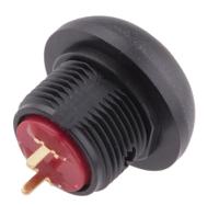 820-7603 RS PRO Miniature Push Button Switch, Momentary, PCB, 13.6mm Cutout, SPST, 32/125V ac, IP67