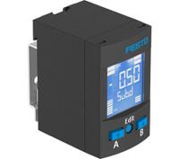 spau-p10r-w-q4d-l-pnlk-pnvba-m8d Festo Pressure Sensor, 20 - 30V dc, IP65, IP67 10 bar
