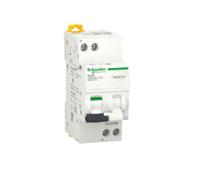 a9dk1610 Schneider Electric RCBO, 10A Current Rating, 1P+N Poles, 30mA Trip Sensitivity, Type C, Acti9 Range