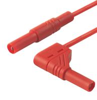 934084101 Hirschmann Test & Measurement, 16A, 1000V ac/dc, Red, 2m Lead Length