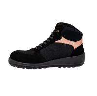 07balmie8724pt39 Parade BALMIE Black Steel Toe Capped Women's Ankle Safety Boots, UK 6, EU 39