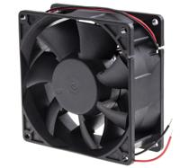 pmd1209pmb3-a2gn Sunon PMD Series Axial Fan, 12 V dc, DC Operation, 155.9m³/h, 5.6W, 470mA Max, 92 x 92 x 38mm