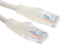 738-8449 RS PRO, 3m Cat5e, White RJ45 to Male RJ45 Male, U/UTP Unshielded, Terminated PVC Sheath