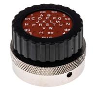 tn6s24-0428s1l-192900-0055 ITT Cannon Circular Connector, 32 Contacts, Cable, Standard Connector, Plug, Female, IP67, Trident Neptune Series
