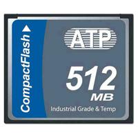 af512cfi-taexp ATP L800Pi CompactFlash Industrial 512 MB SLC Compact Flash Card