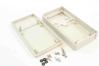 198-1363 RS PRO ABS Hand Held Enclosure, Integral Battery Compartment, IP65, 130 x 68 x 25mm